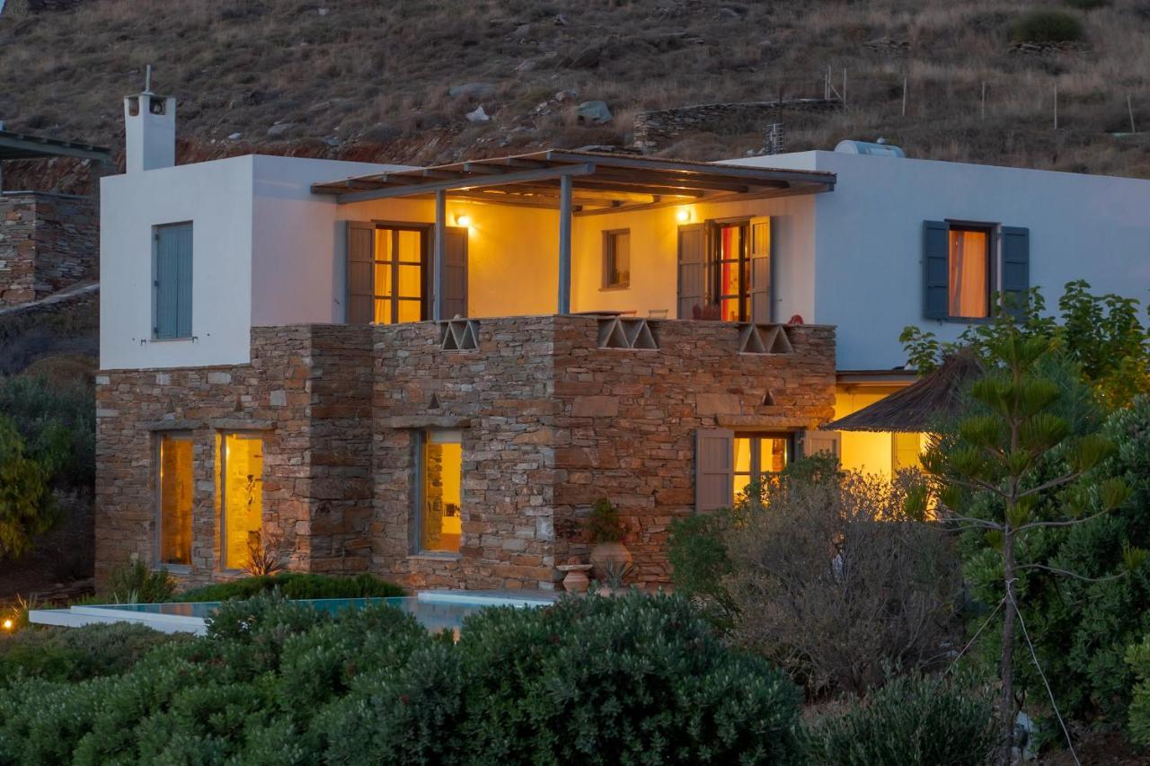Villa Kea Boho Luxury With Pool & Stunning Views Melissaki Exterior foto