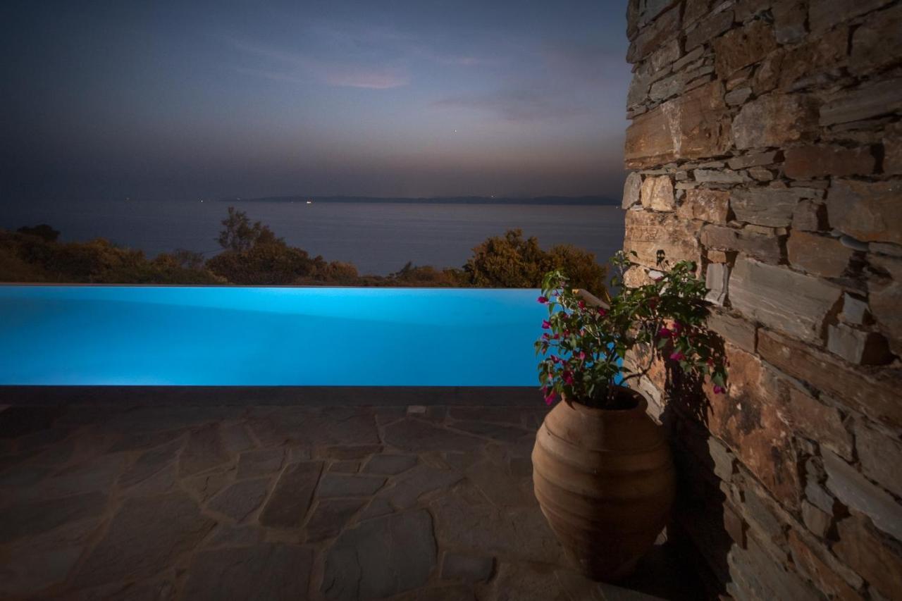 Villa Kea Boho Luxury With Pool & Stunning Views Melissaki Exterior foto